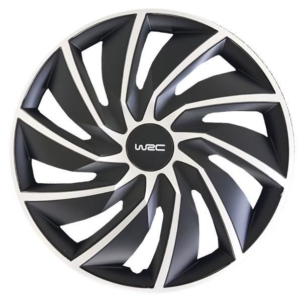 Wrc Juego de 4 tapacubos bitono Turbo de 15''