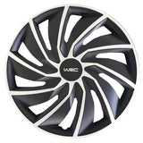 Wrc Juego de 4 tapacubos bitono Turbo de 15''