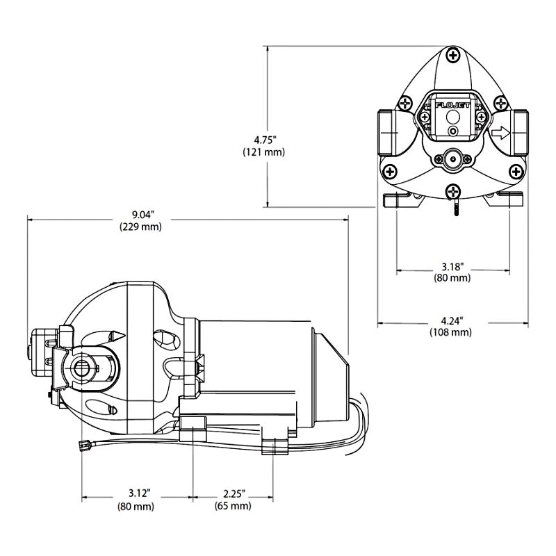 Flojet Pompa Autoclave Triplex