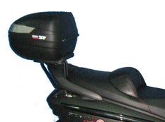 KIT DE BAÚL SHAD SH26 + SOPORTE SYM GTS 125 2005