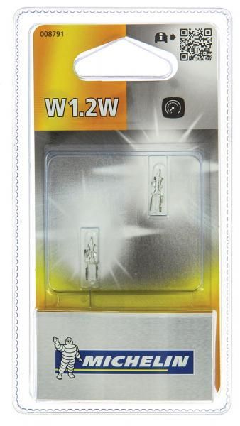 Michelin Life-Lampen +50 % W1,2W 12V