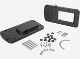 Soporte de liberación rápida de aluminio negro para motores eléctricos de la serie Xi de Motorguide