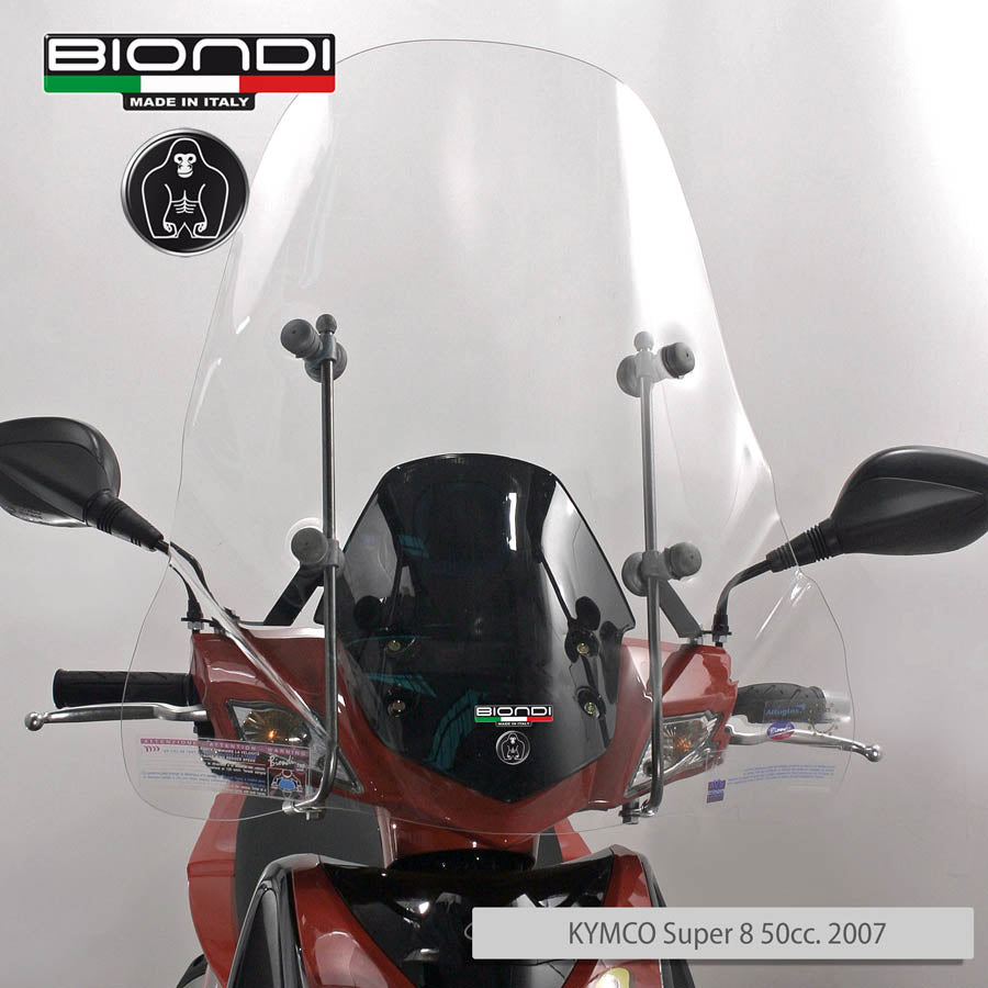 Biondi Parabrezza Pro Keeway Hurricane 50/90/100 cc 2005 con Attacchi
