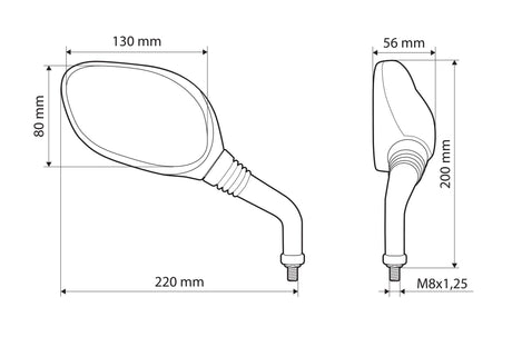 Lampa Horizon, coppia specchi retrovisori 90128