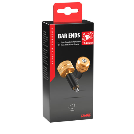 Lampa SU-4, Stabilizzatori manubrio moto universali - Oro 90323