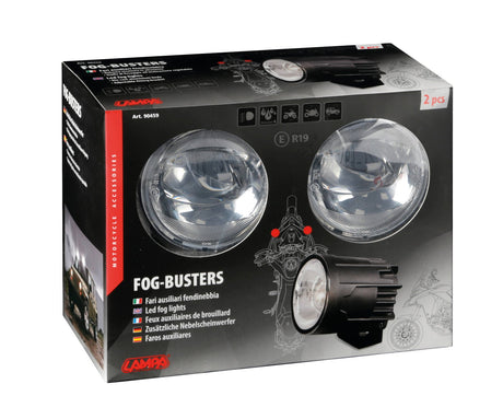 Lampa Fog-Busters, coppia fari ausiliari fendinebbia a Led, 12V 90459