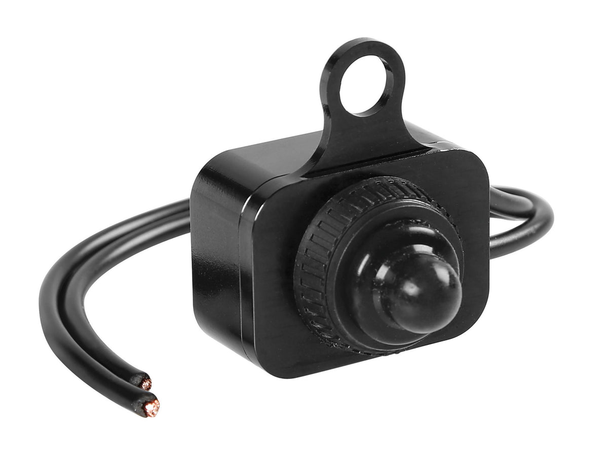 Lampa Ein-/Aus-Schalter Wasserdicht 12V - Schwarz
