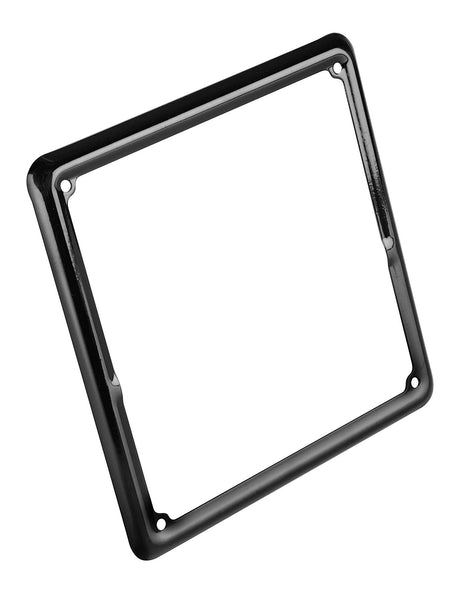 Lampa Cornice targa moto in acciaio - Nero 90481