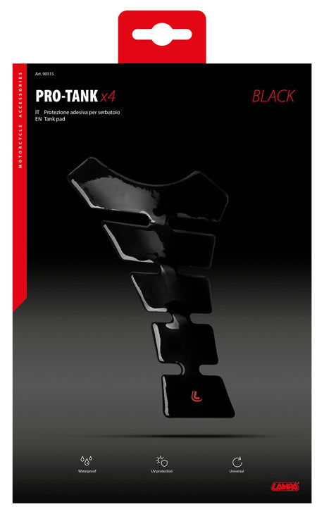 Lampa Pro-Tank X4, protezione adesiva per serbatoio - Nero 90515