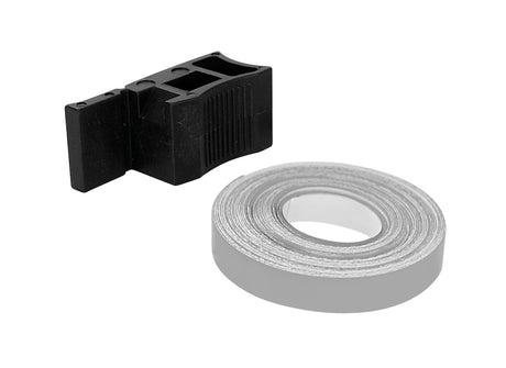 Lampa Wheel Stripe Racing, profilo adesivo per cerchi ruota - Argento 90521