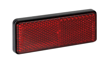 Lampa Catarifrangente posteriore con vite - 90x35 mm - Rosso 90530