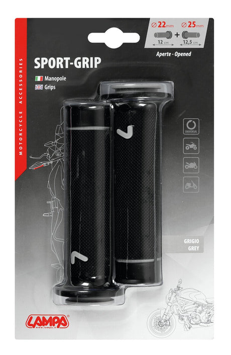 Lampa Sport-Grip, manopole universali - Grigio 90579
