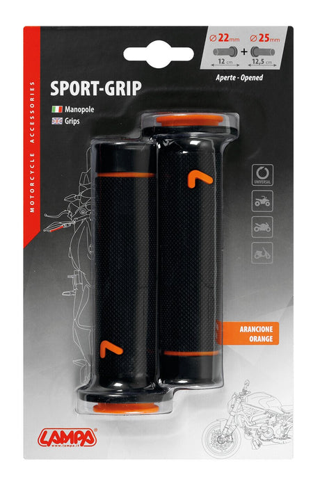 Lampa Sport-Grip, manopole universali - Arancione 90583
