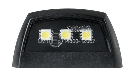 Lampa E-ion, luce targa a 3 Led Smd, 12V 90587