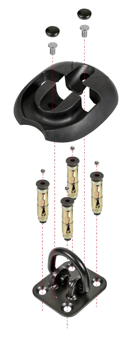 Lampa Shield 4, ancoraggio per moto da installare a pavimento 90592