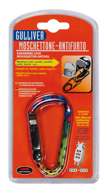 Lampa Gulliver, moschettone-antifurto - Spotted 90598