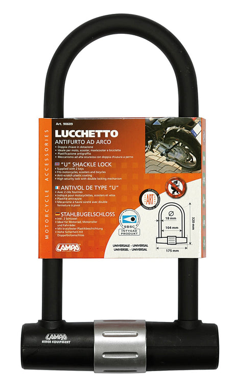 Lampa Strength, lucchetto antifurto ad arco 90609