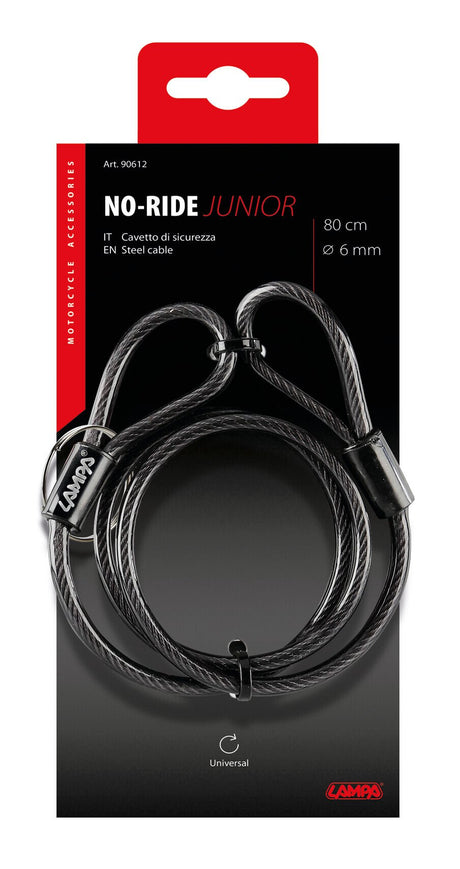 Lampa No-Ride Junior, cavetto di sicurezza  6 mm - 80 cm 90612