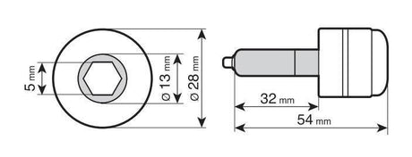 Lampa SU-3, Stabilizzatori universali - Nero 90644