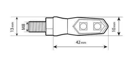 Lampa Nix, indicatori di direzione a led - 12V LED 90679