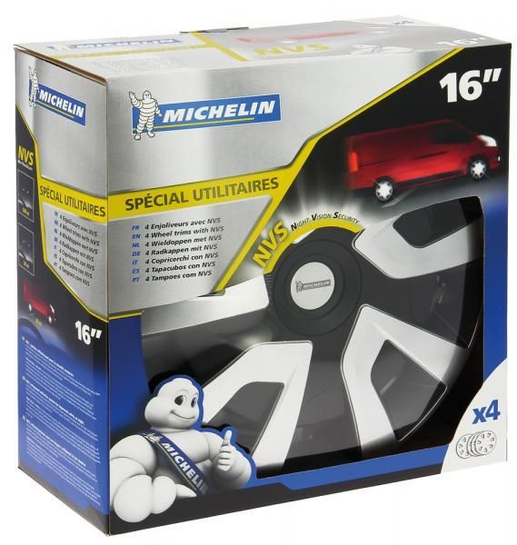Michelin Set 4 copricerchi 16'' per furgoni/camper