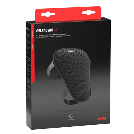 Lampa Gelpad Air, cuscino traspirante in gel per moto e scooter - M - 20x28 mm 91469