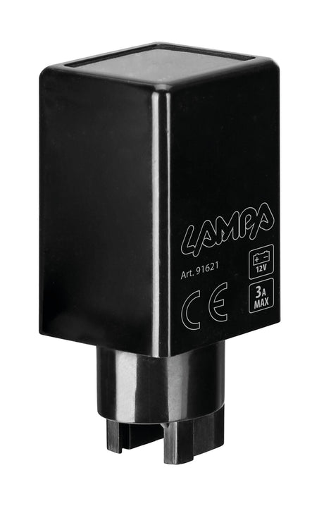 Lampa Flasher 4 PIN, relé-intermittenza elettronica - 12V - 3A 91621