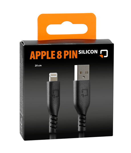 Optiline Cavo in silicone Usb A > Apple 8 Pin - 20 cm