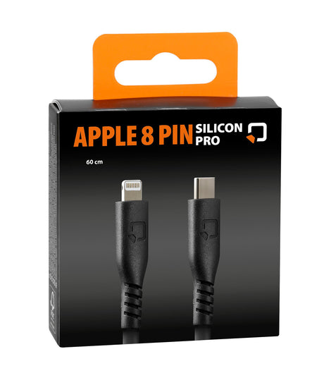 Optiline Pro, cavo in silicone Usb Type C > Apple 8 Pin - 60 cm