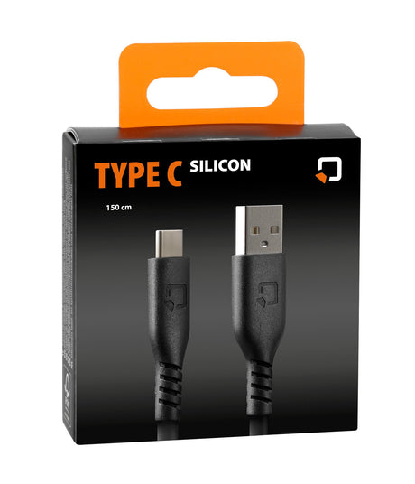 Optiline Cavo in silicone Usb A > Usb Type C - 150 cm