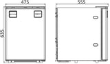 Frigorifero Barca 85 Litri 12/24V Osculati 50.961.02 (OUTLET) un graffio