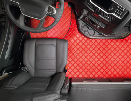 Lampa Coppia tappeti in Skeentex - Rosso - compatibile per Iveco S-Way (10/19>) 95902