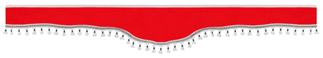 Lampa Luxury Pro-Cabin, set tende in poliestere per camion - Rosso/Nero 96041