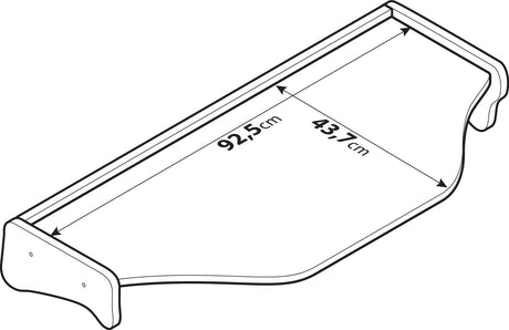 Lampa Tavolino per cruscotto - Centrale - Daf XF95 (11/01>12/07) 96044