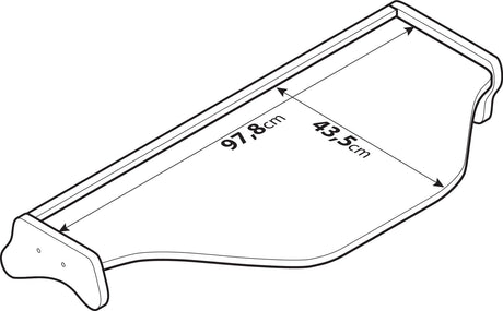 Lampa Tavolino per cruscotto - Centrale - Daf XF 105 (02/04>12/14) 96045