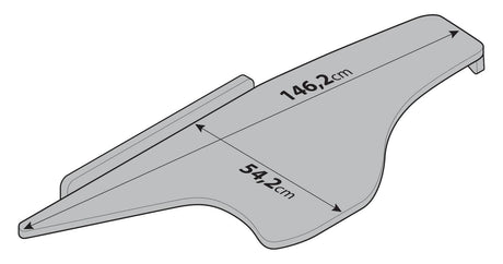 Lampa Tavolino per cruscotto - Centrale + Passeggero - compatibile per Daf XF (06/21>) - Daf XG+ (06/21>) - Daf XG (06/21>) 96048