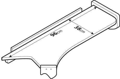 Tavolino cruscotto Centrale + Passeggero Iveco S-Way 10/19> 96054