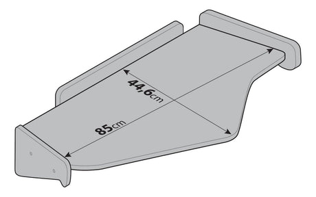Lampa Tavolino per cruscotto - Centrale - compatibile per Man TGX (11/21>) - Man TGX (07/20>10/21) 96064