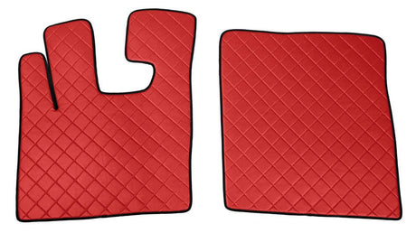 Coppia tappeti in Skeentex Rosso Daf XF 105 (02/04>12/14) automatico, manuale 96100