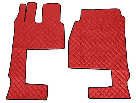 Tappettini Rosso Actros MP4 09/11>09/19 cab.lar. sedile pass.piegh. 96136