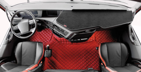 Coppia tappeti in Skeentex Rosso Volvo FH Serie 4 (09/12>) automatico, manuale 96190