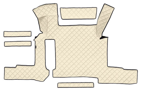 Tappeto centrale in Skeentex Panna Man TGX (01/17>06/20) manuale, 2 cassetti 96255