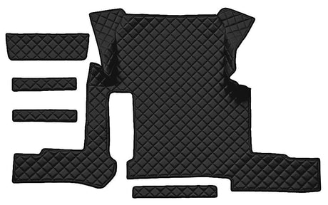 Tappeto centrale in Skeentex Nero Man TGX (01/17>06/20) manuale, 1 cassetto 96265