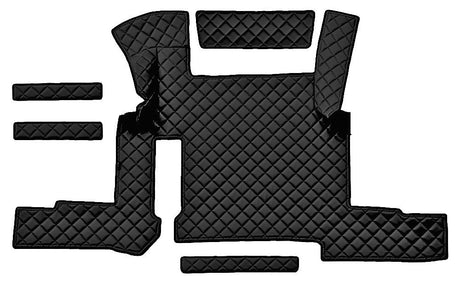 Tappeto centrale in Skeentex Nero Man TGX (01/17>06/20) automatico, 1 cassetto 96271
