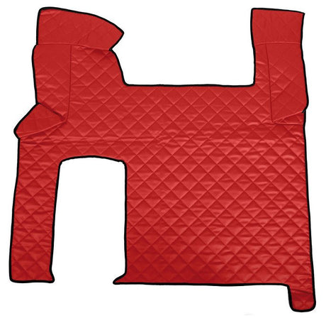 Tappeto centrale in Skeentex Rosso Man TGX (09/07>12/16) automatico, 2 cassetti 96356