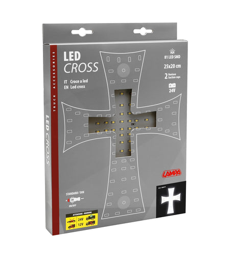 Lampa Croce a Led 24V - Bianco 96971