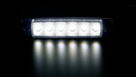 Lampa Luce ingombro - 6 Led - 12/24V - Bianco 97035
