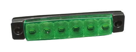 Lampa Luce decorativa - 6 Led - 12/24V - Verde 97038