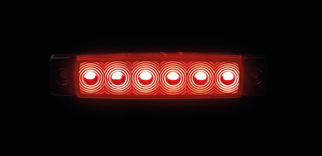 Lampa Set 20 pz, luce ingombro - 6 Led - 12/24V - Rosso 97041