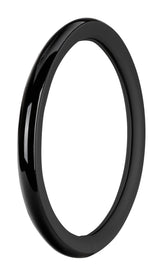 Aura, coprivolante in Skeentex - M - Ø 44/46 cm - Nero
